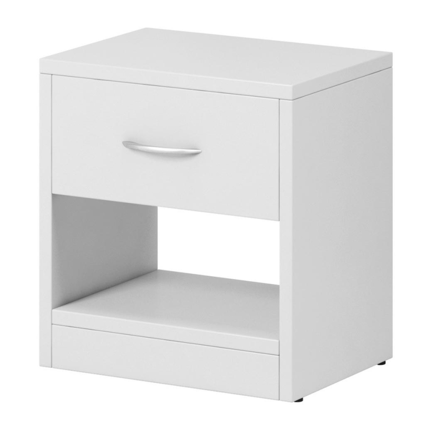 Naktinis staliukas NED baltas