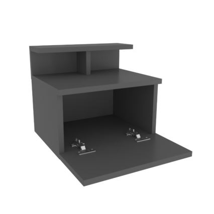 Naktinis staliukas NOVEN antracitas