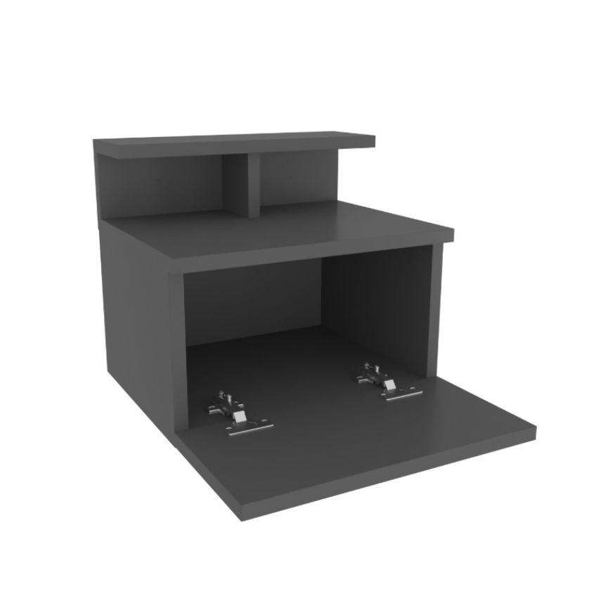 Naktinis staliukas NOVEN antracitas