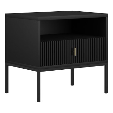 Naktinis staliukas SUE, juodos spalvos