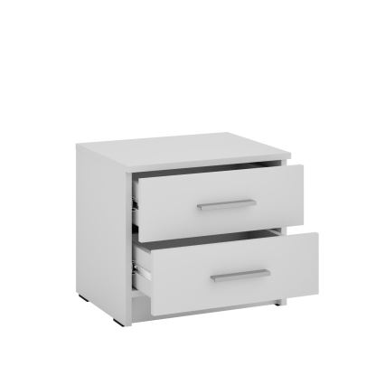 Naktinis staliukas TOD baltas