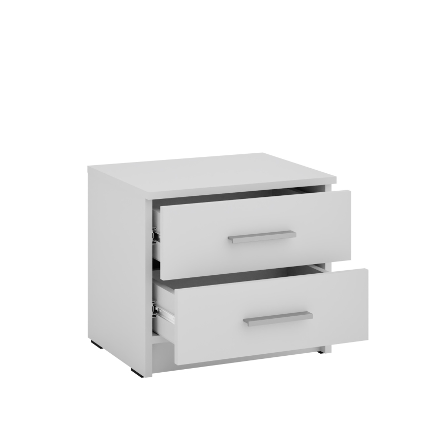 Naktinis staliukas TOD baltas