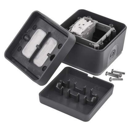 Namų kintamosios srovės jungiklis 250 V/10 A, IP55