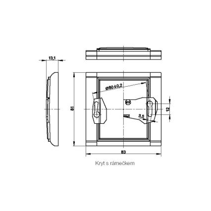 Namų kištukinis lizdas ELEMENT K 3902E-A00001 03