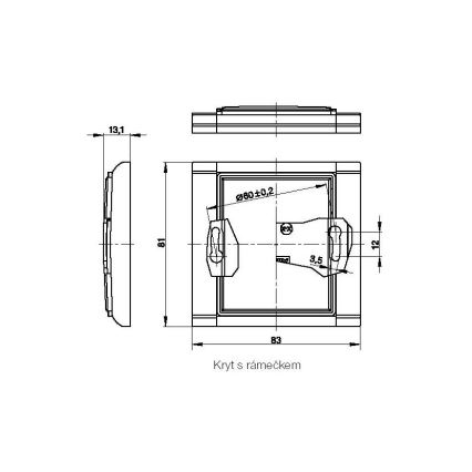 Namų kištukinis lizdas ELEMENT K 3902E-A00001 03