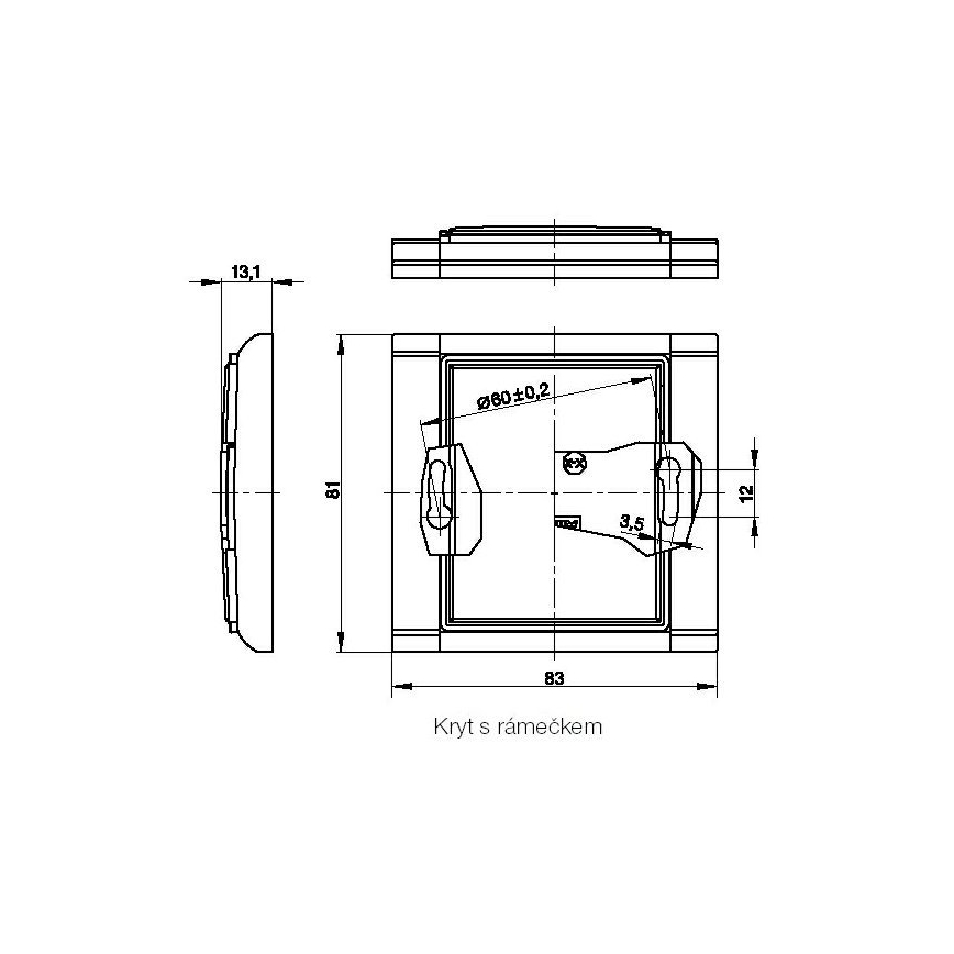 Namų kištukinis lizdas ELEMENT K 3902E-A00001 03