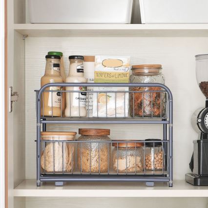 Namų saugojimo organizatorius MARGE, pilkos spalvos