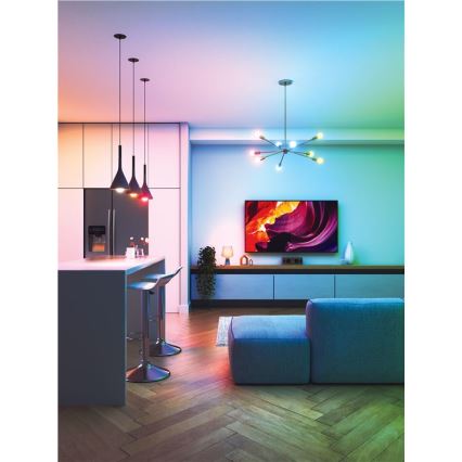 KOMPLEKTAS 3x LED RGBW Reguliuojama lemputė ESSENTIALS A60 E27/8,5W/230V CRI 90 2700-6500K Wi-Fi - Nanoleaf