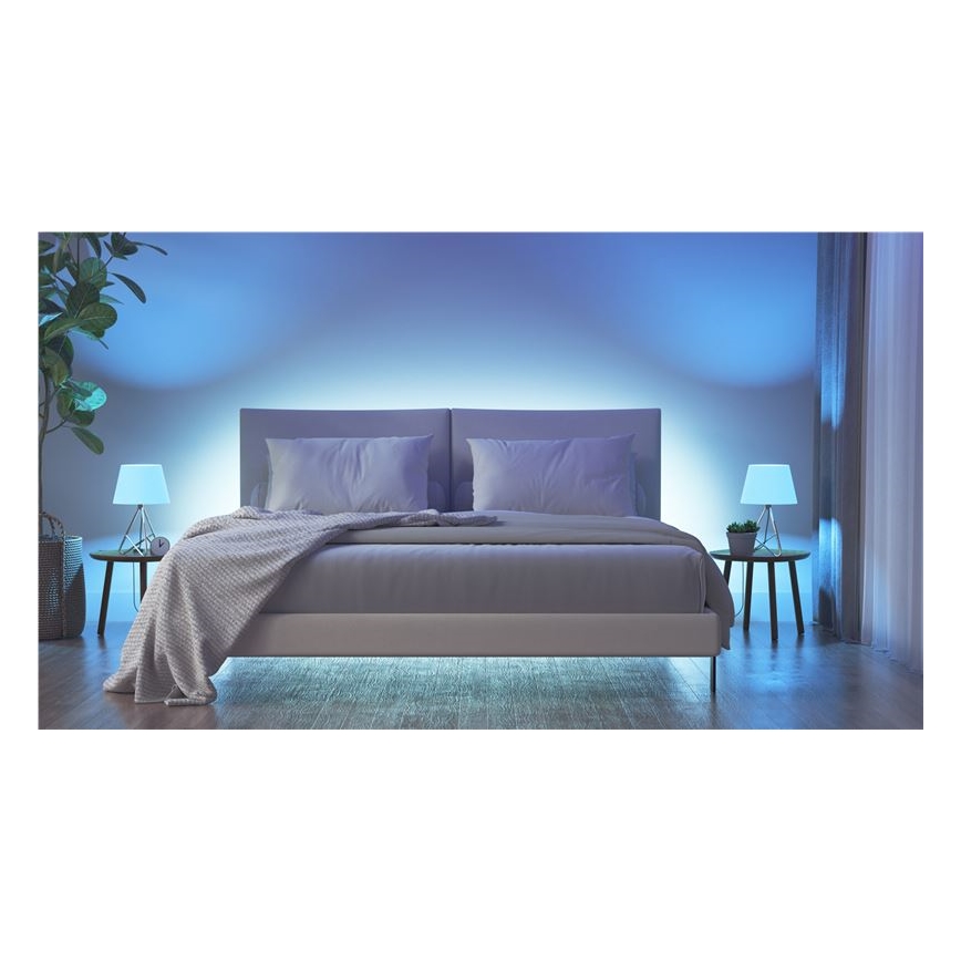 KOMPLEKTAS 3x LED RGBW Reguliuojama lemputė ESSENTIALS A60 E27/8,5W/230V CRI 90 2700-6500K Wi-Fi - Nanoleaf