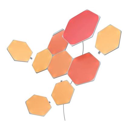 Nanoleaf - KOMPLEKTAS 9x LED RGB Pritemdoma panelė SHAPES HEXAGON LED/2W/230V 1200-6500K Wi-Fi