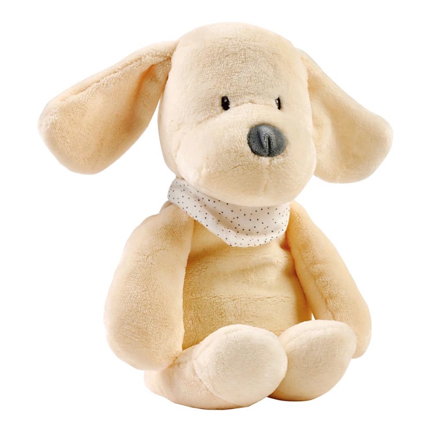 Nattou - Snuggle buddy su melodija ir šviesa SLEEPY DOG 4in1