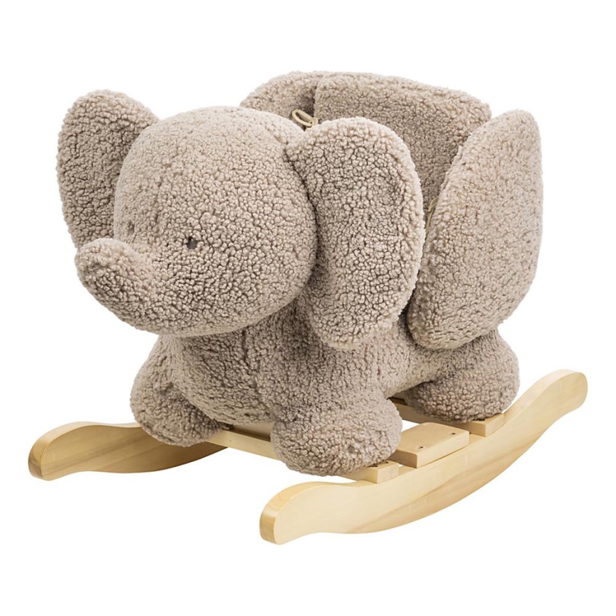 Nattou - Supamas žaislas TEDDY dramblys ruda