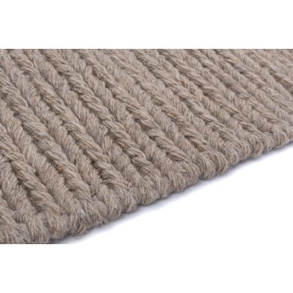 Natūralus kilimas FIR WOOL 120x170 cm 2600 g/m2 smėlio spalvos