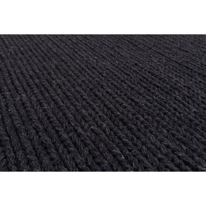 Natūralus kilimas FIR WOOL 70x140 cm 2600 g/m2 antracitas