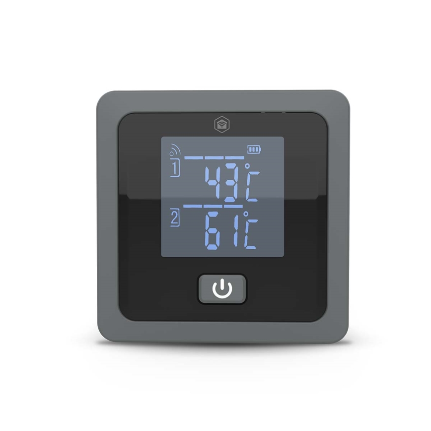 Išmanus skaitmeninis mėsos termometras su LCD ekranu SmartLife 0-300 °C 2xAAA