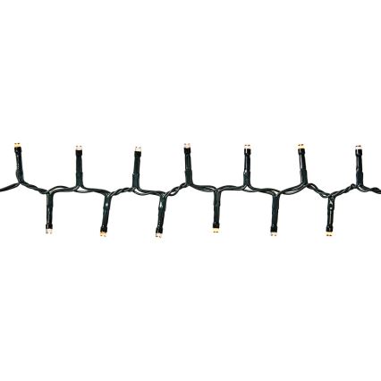 LED lauko girlianda, 400 LED, 7 apšvietimo režimai, 11 m, IP44, šilta balta