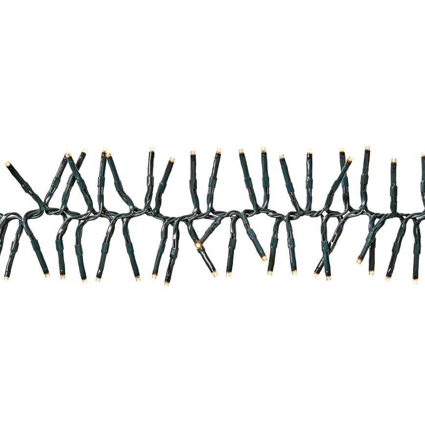 LED lauko girlianda 768xLED/7 funkcijų 8,6m IP44 šiltai balta