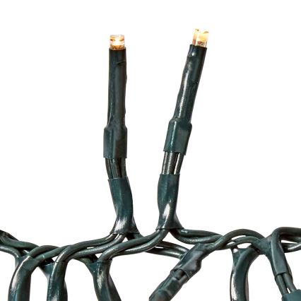 LED lauko girlianda 768xLED/7 funkcijų 8,6m IP44 šiltai balta