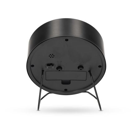 Analoginis žadintuvas 1xAA juodas