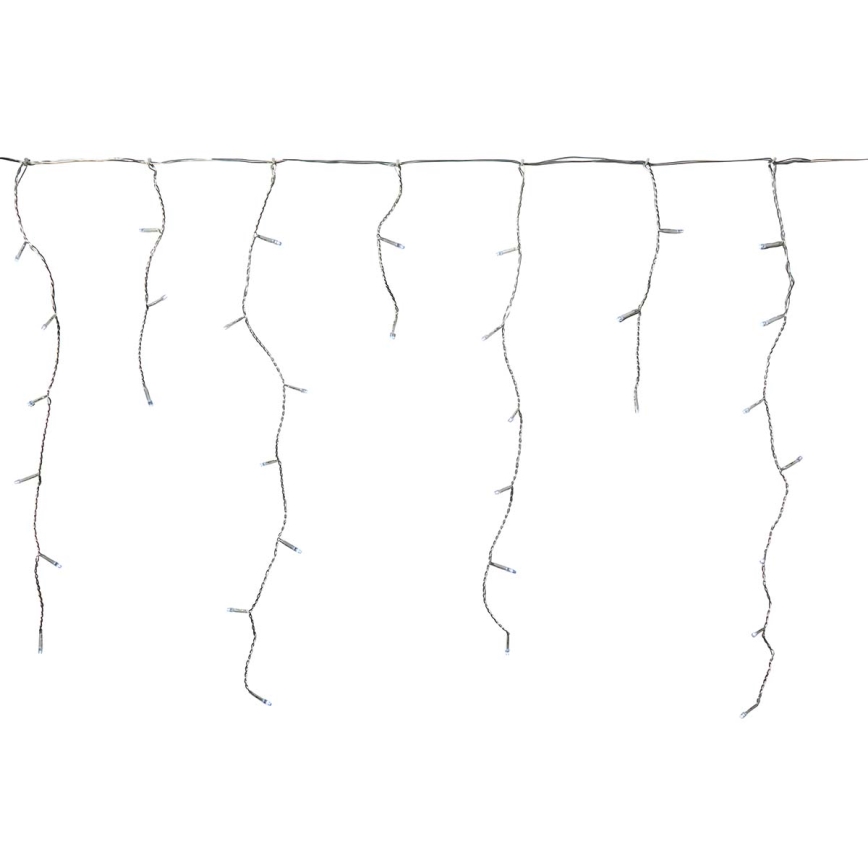 Lauko LED užuolaida 180xLED/7 funkcijų 10,9 m IP44 šaltai balta