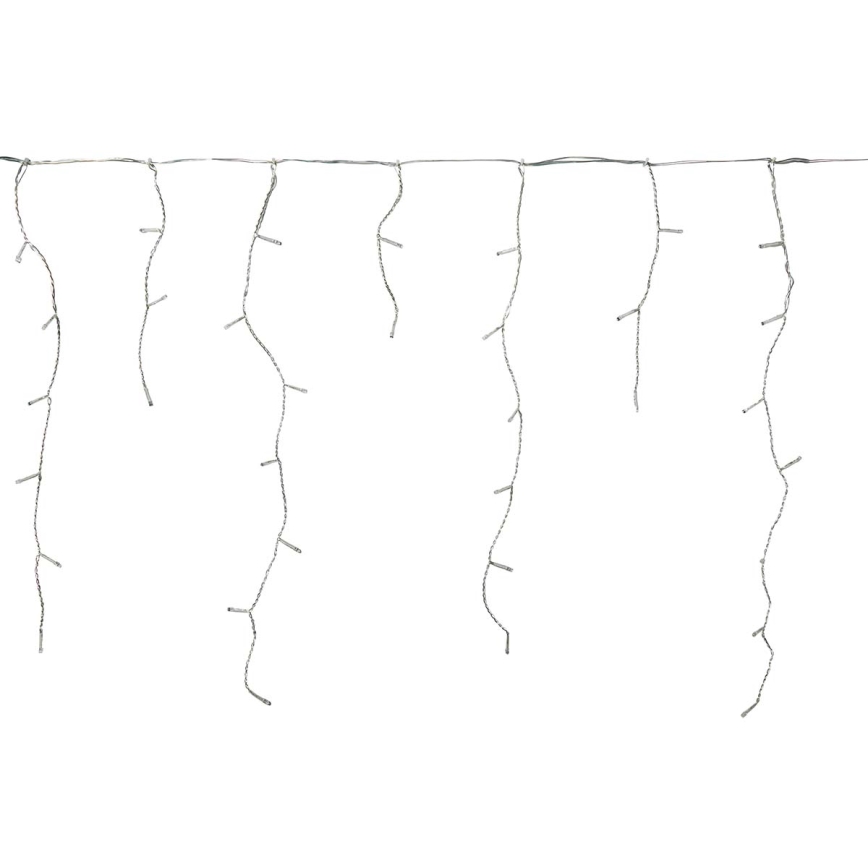 Lauko LED užuolaida 180xLED/7 funkcijų 10,9 m IP44 šaltai balta