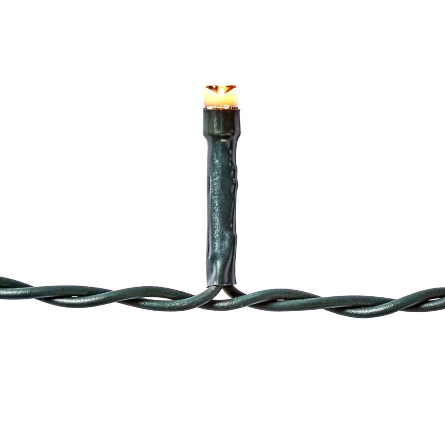 LED lauko užuolaida 360xLED/7 funkcijų 14m IP44 šilta balta