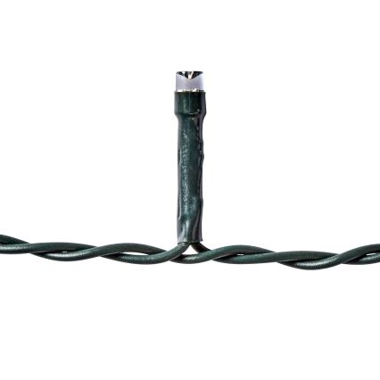 LED lauko užuolaida 360xLED/7 funkcijų 14m IP44 šilta balta