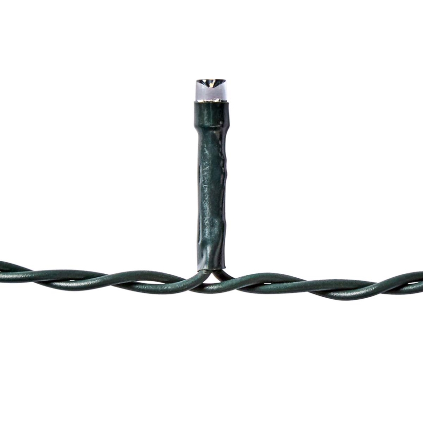 LED lauko užuolaida 360xLED/7 funkcijų 14m IP44 šilta balta