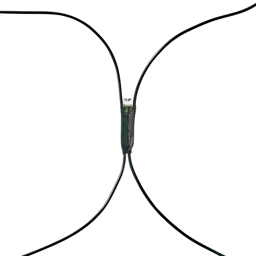 LED lauko užuolaidinė girlianda, 320 x LED / 7 funkcijų, 6 m, IP44, šiltai balta