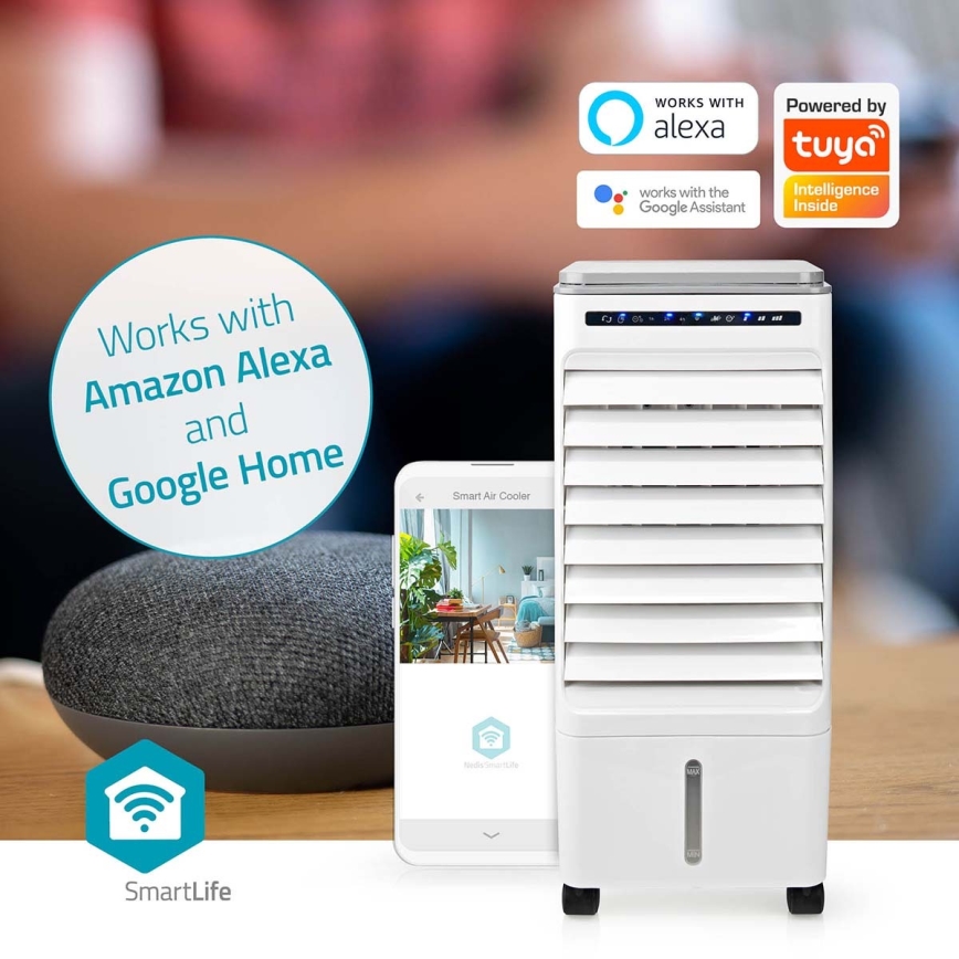 Oro kondicionierius 65W/230V Wi-Fi Tuya baltas + nuotolinio valdymo pultas