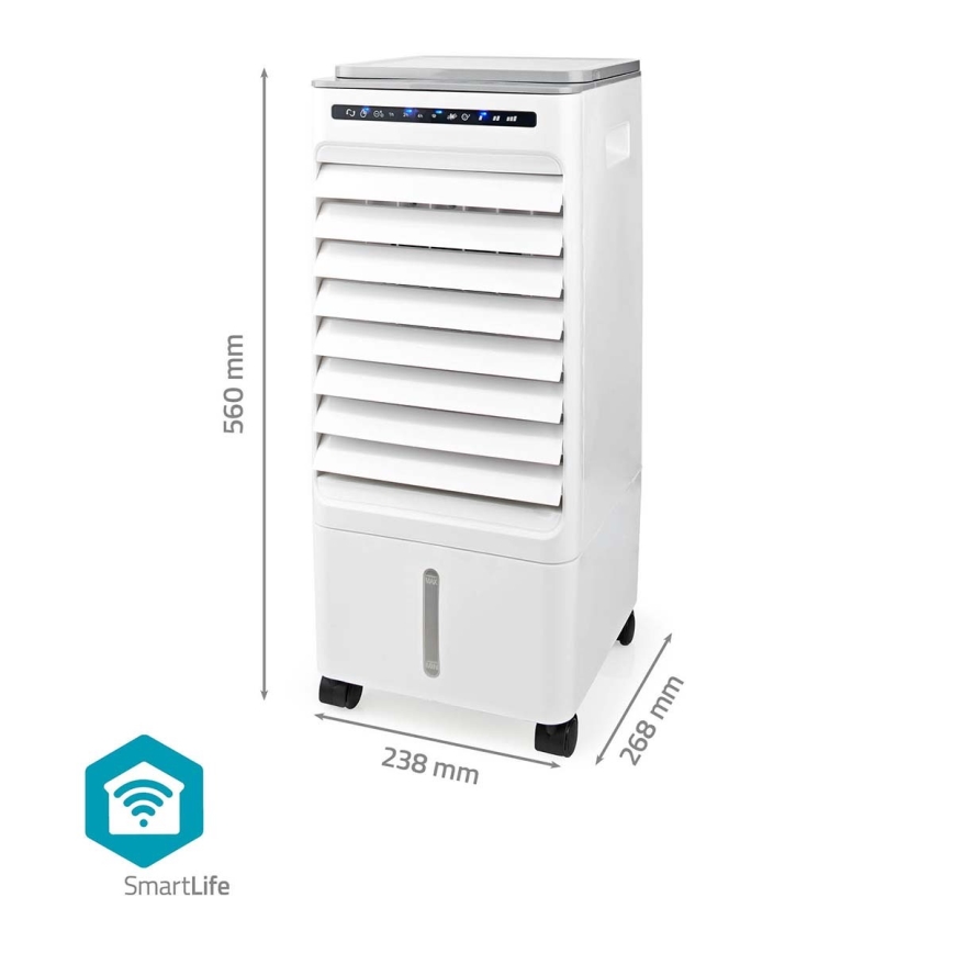 Oro kondicionierius 65W/230V Wi-Fi Tuya baltas + nuotolinio valdymo pultas