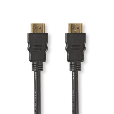 Nedis CVGT34001BK15 - HDMI laidas su Ethernet 1,5 m
