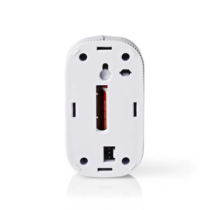 Nedis DTCTCO20WT - Dujų (CO) detektorius 3V/85dB