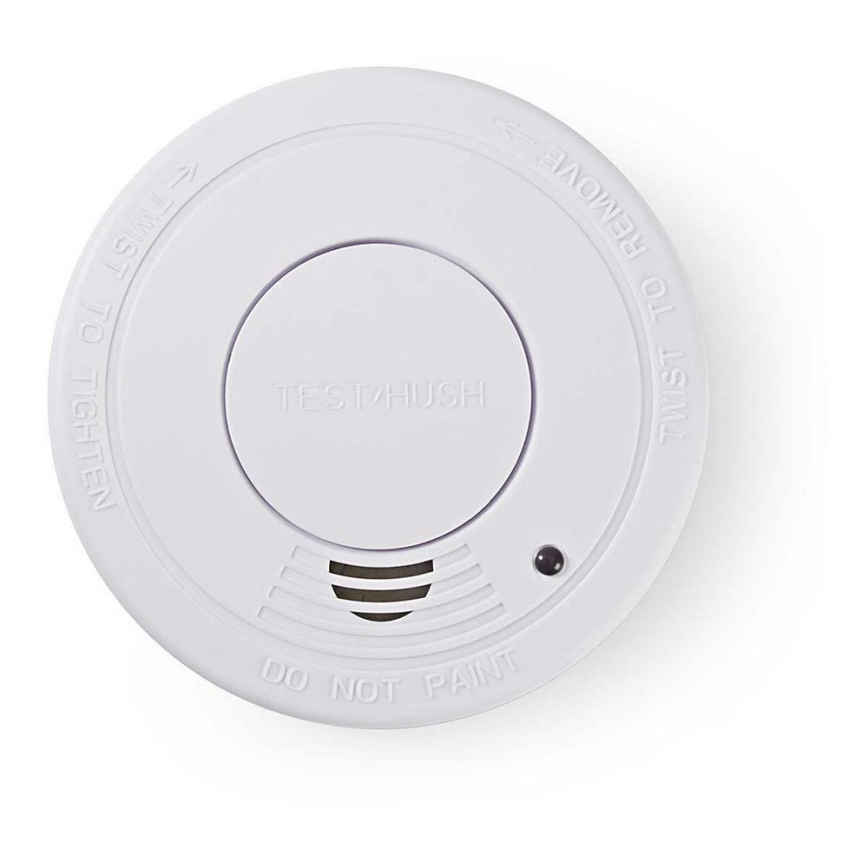 Nedis DTCTS30WT - Dūmų detektorius 1x9V/6F22 85dB