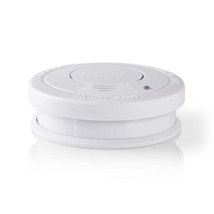 Nedis DTCTS30WT - Dūmų detektorius 1x9V/6F22 85dB