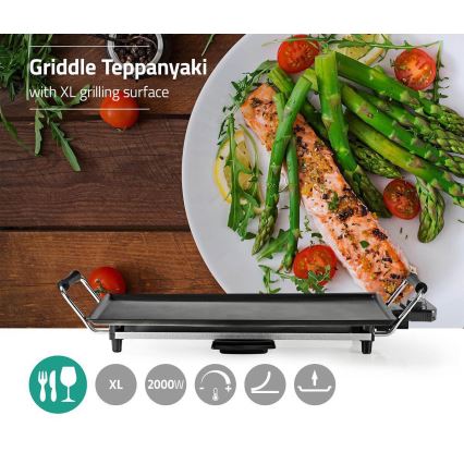 Stalo grilis Teppanyaki 2000W/230V