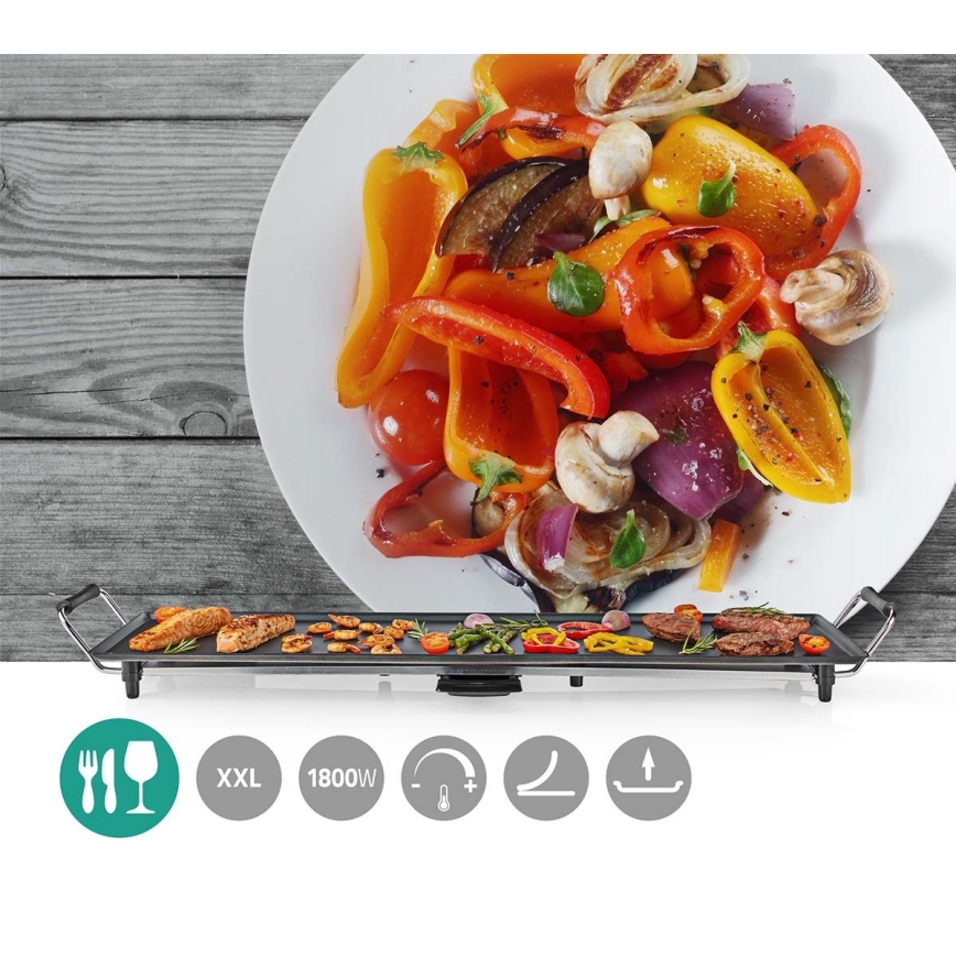 Stalo grotelės Teppanyaki 1800W/230V