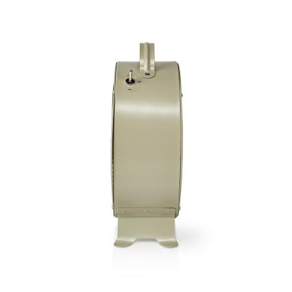 Nedis FNCL10GY20 - „Stalo ventiliatorius RETRO“ 20W / 230V pilkas ø25 cm