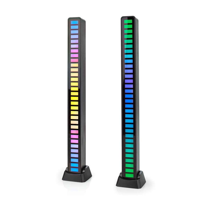 LED RGB Įkraunama stalinė lempa LED/250 mAh