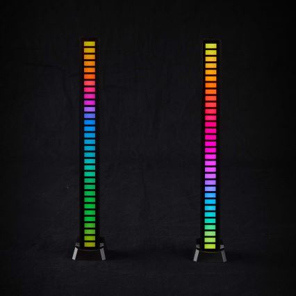 LED RGB Įkraunama stalinė lempa LED/250 mAh