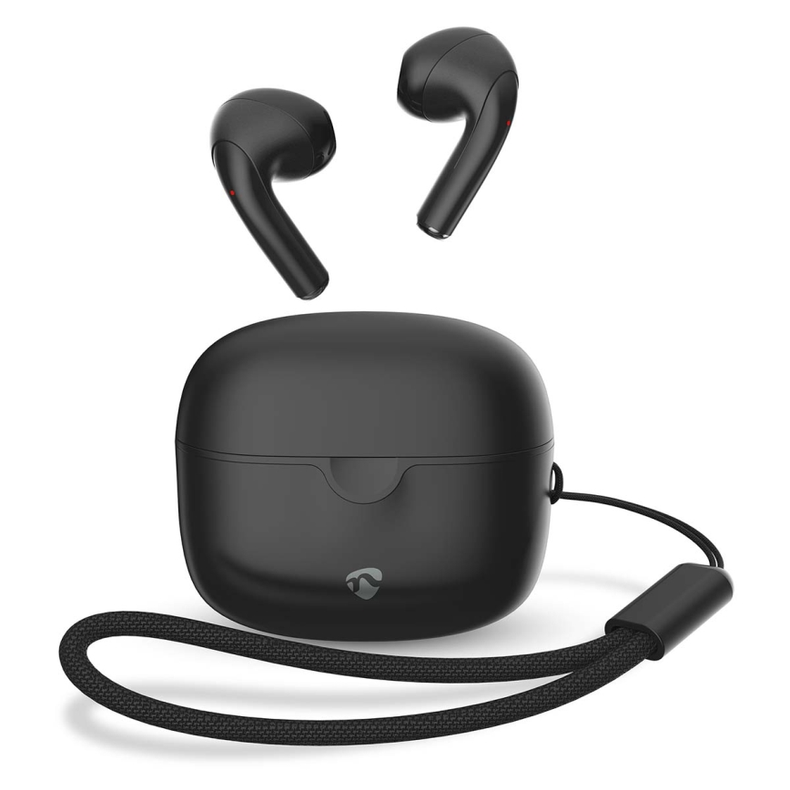 Belaidis earphones 250 mAh + 2x 30 mAh juoda