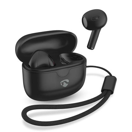 Belaidis earphones 250 mAh + 2x 30 mAh juoda