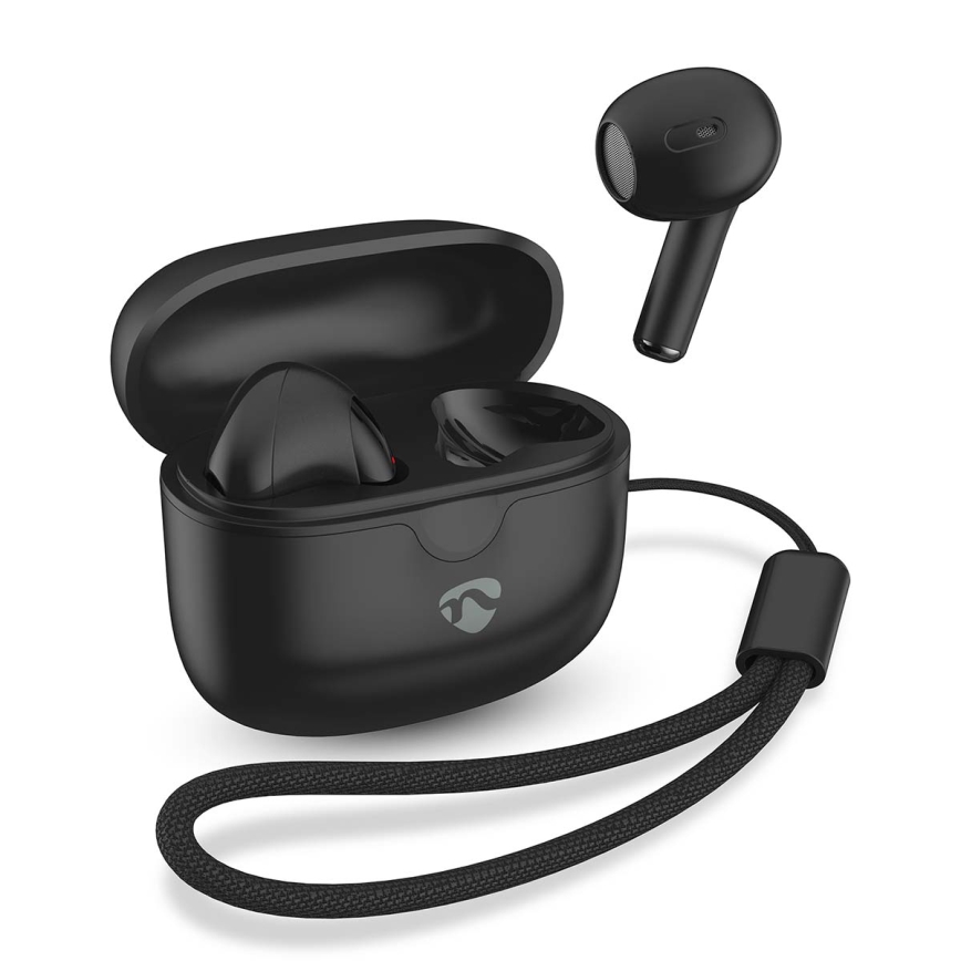 Belaidis earphones 250 mAh + 2x 30 mAh juoda