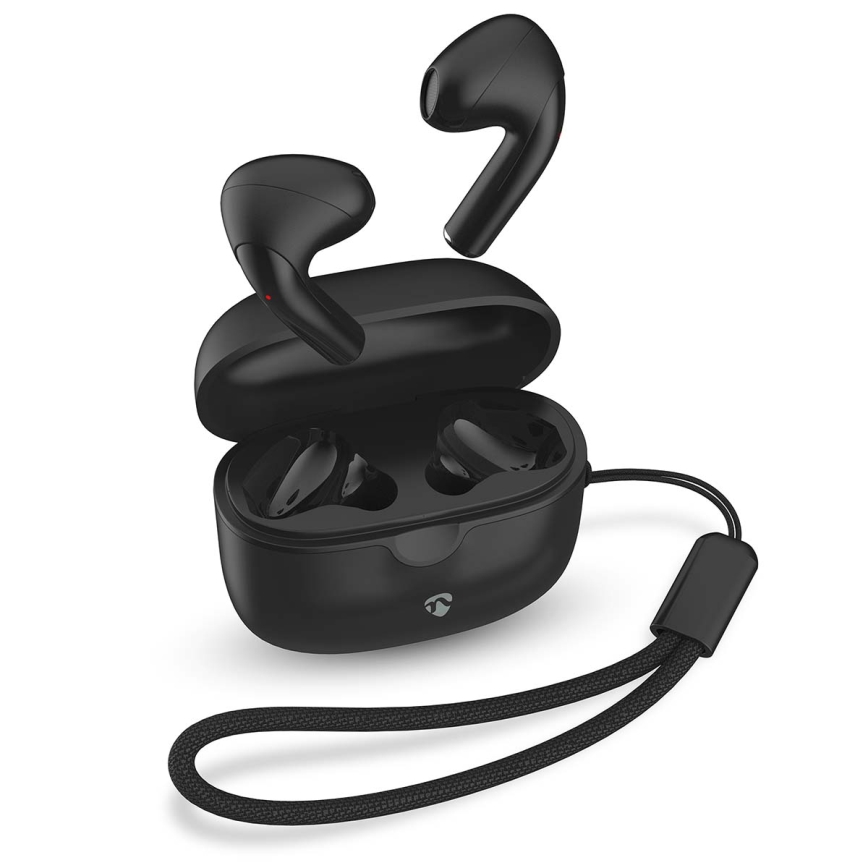 Belaidis earphones 250 mAh + 2x 30 mAh juoda