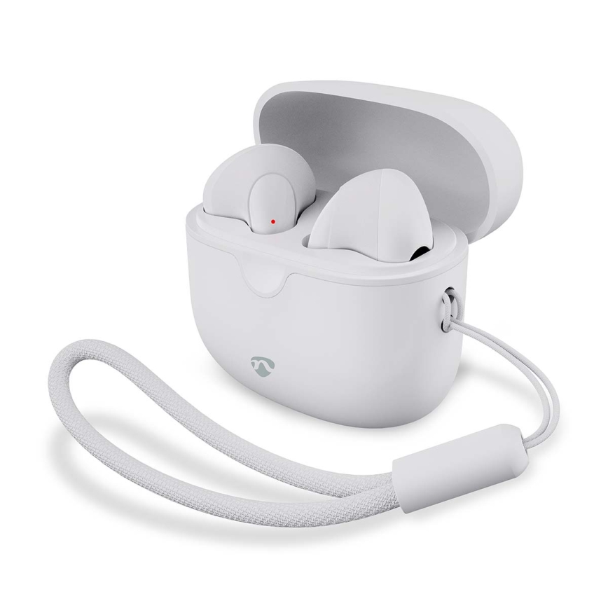 Belaidis earphones 250 mAh + 2x 30 mAh balta
