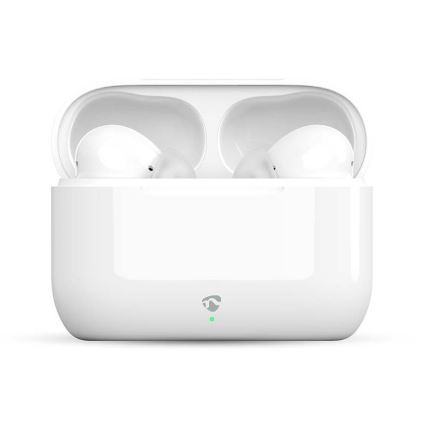 Belaidės ausinės su ENC IPX4 baltos spalvos
