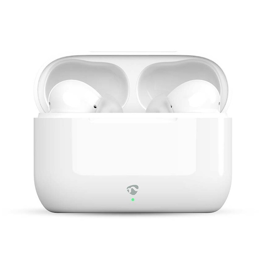 Belaidės ausinės su ENC IPX4 baltos spalvos