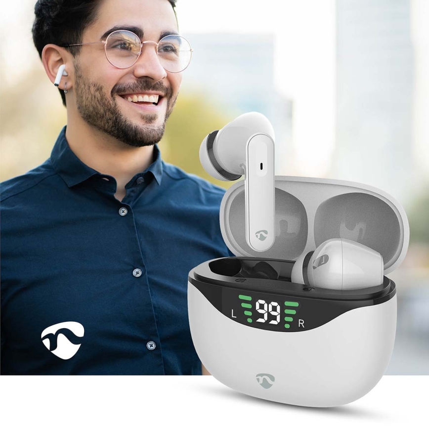 Belaidis earphones Su ANC 320 mAh + 2x 40 mAh balta