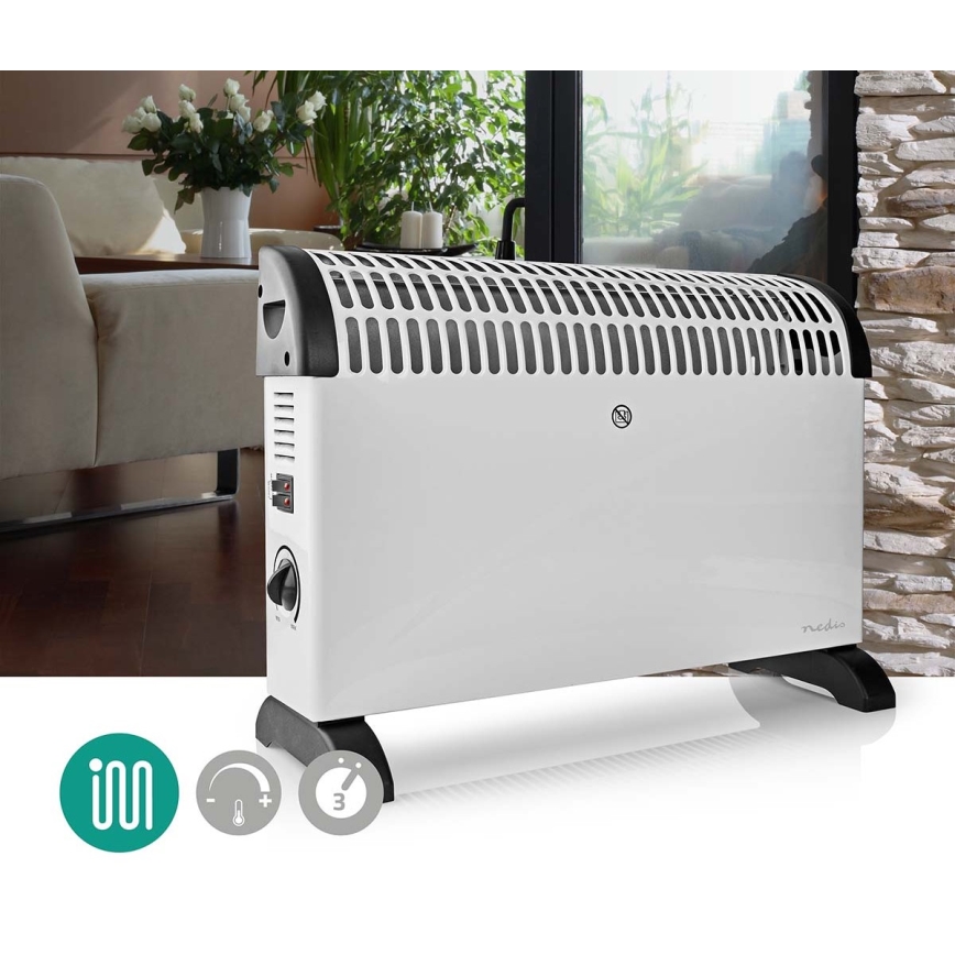 Konvekcinis šildytuvas 750-1250-2000W/230V