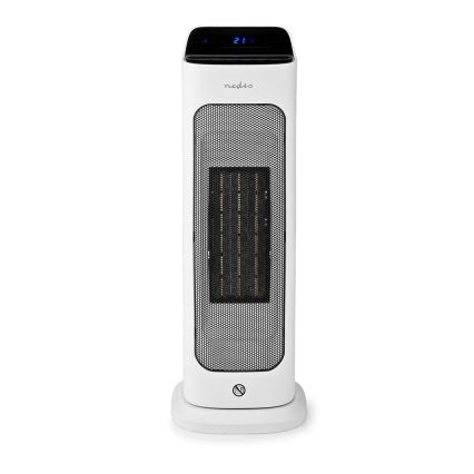 Ventiliatorius su keraminiu kaitinimo elementu Smartlife 1400/2000W/230V Wi-Fi Tuya + nuotolinio valdymo pultas